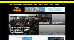Desktop Screenshot of boxeodecolombia.com